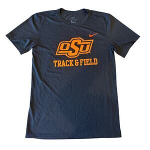 OKLAHOMA STATE UNIVERSITY OSU COWBOYS Track & Field Nike Drifit Top Shirt S